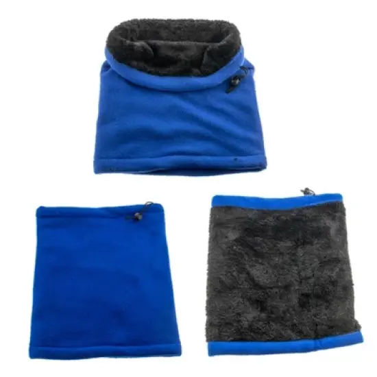 5 Star Super Deals Neck Warmer Winter Double Layer Neck Gaiter - Soft Fleece Circle Loop Scarf Multi 20 in 1 Tube Headwear Face Covering image {8}