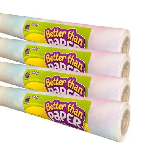 Teacher Created Resources&reg; Better Than Paper Bulletin Board Roll, Tie-Dye, 4-Pack image {3}