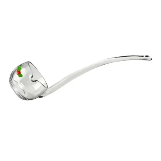 Artland Holly Days Punch Glass Ladle - Festive Holiday Kitchenware for Serving Punch, Soup, Sauces - Ergonomic Handle, Excellent Holiday Gift image {1}