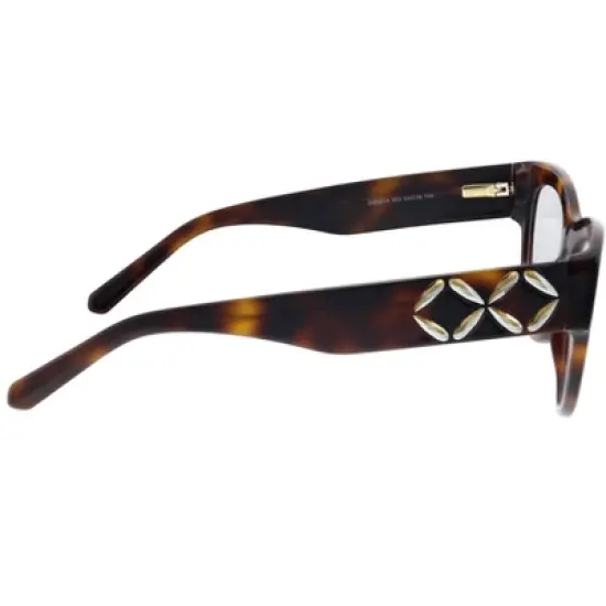 Swarovski  053 Womens Cat-eye Eyeglasses Havana 53mm image {2}
