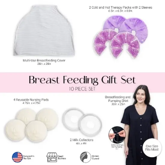 Rise Up and Recover Breastfeeding Postpartum Essentials 12pc Set Baby Shower Gifts Idea image {1}