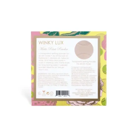 Winky Lux Matte Point Translucent Setting Powder - 0.42 oz image {4}