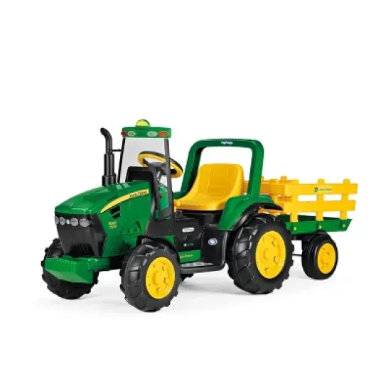 Peg Perego John Deere 12V Heavy Duty Tractor Powered Ride-On image {2}