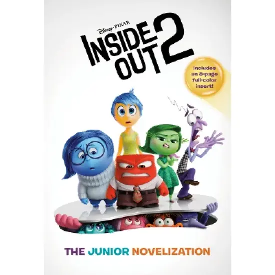 Disney/Pixar Inside Out 2: The Junior Novelization - by  Tenny Nellson (Paperback) image {1}