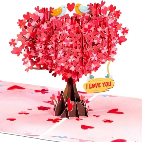 Frndly by Paper Love 3D Pop Up Love Tree Card image {6}