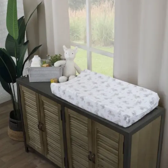 NoJo Mama's Little Llama Changing Pad Cover image {1}