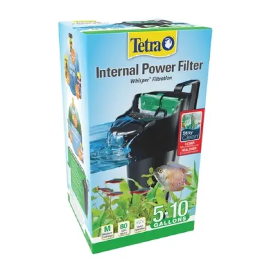 Tetra Whisper Internal Filtration with Air Pump 5 to 10gal for Aquariums Filters image {2}