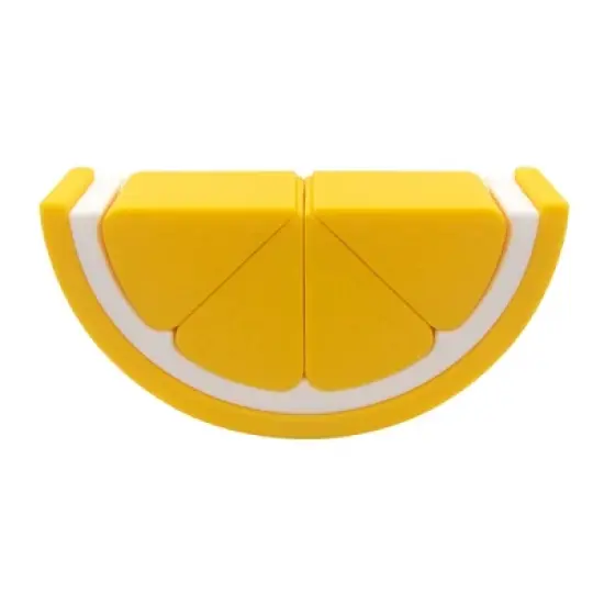 Living Textiles | PLAYGROUND Silicone Puzzle Citrus Toy image {3}