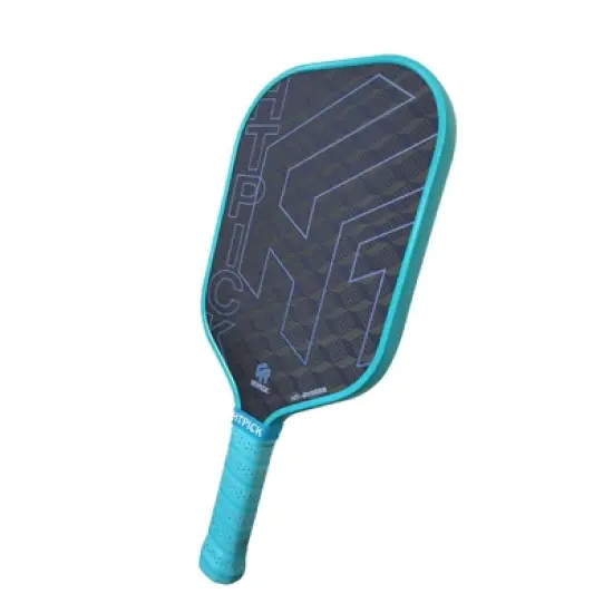 Aukfa Thermoformed Pickleball Paddle &ndash; Hot Press Molded Carbon Fiber Face with 16mm Polypropylene Core & Fabric Woven Spin Surface image {12}