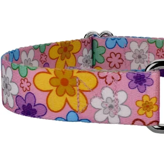 Country Brook Petz May Flowers Martingale Dog Collar image {3}