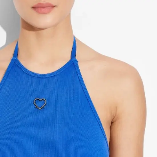 Women's High Cut Embellished Halter Bodysuit - Wild Fable&trade; image {3}