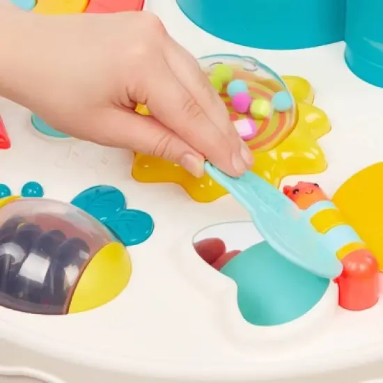 B. play - Baby Activity Table - Colorful & Sensory Station image {6}