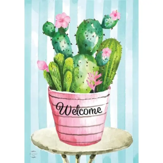 Briarwood Lane Garden Flag 12x18 For Outdoor Cactus Bouquet Spring For Spring Garden Flag Flags For Outside image {4}