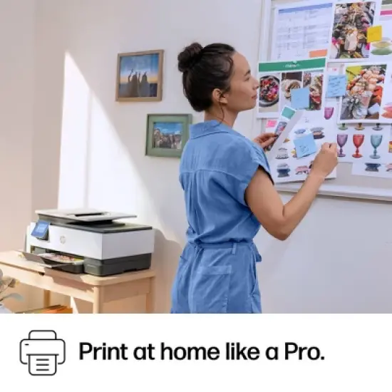 HP OfficeJet Pro 8135e Wireless All-in-One Color Printer Scanner Copier with 3 Months Free Instant Ink (40Q35A): Inkjet, USB, Bluetooth image {10}