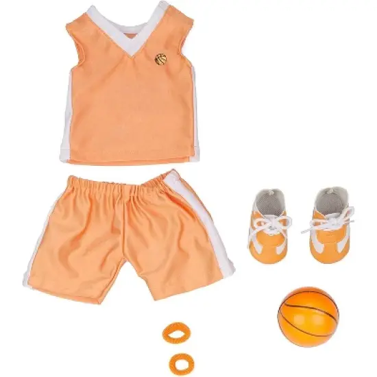 Dress Along Dolly Basketball Uniform Outfit for American Girl Doll image {3}
