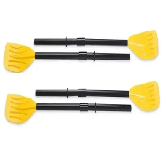 INTEX 48 inch Boat Paddles Ribbed French Oars Set of 2 Pairs 59623E image {1}