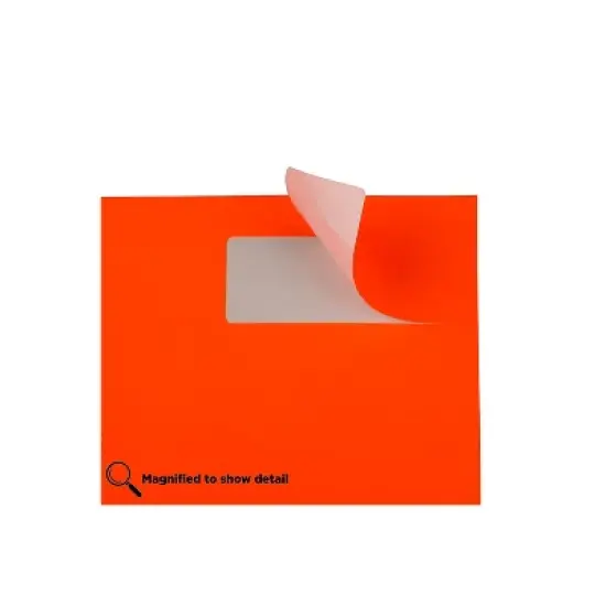 JAM Paper Laser/Inkjet Mailing Address Labels 1 x 2 5/8 Neon Red 354328230 image {3}