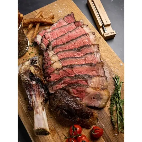 Traeger Meater Digital Wireless Meat Thermometer with Extended Bluetooth Range Brown/Silver image {8}