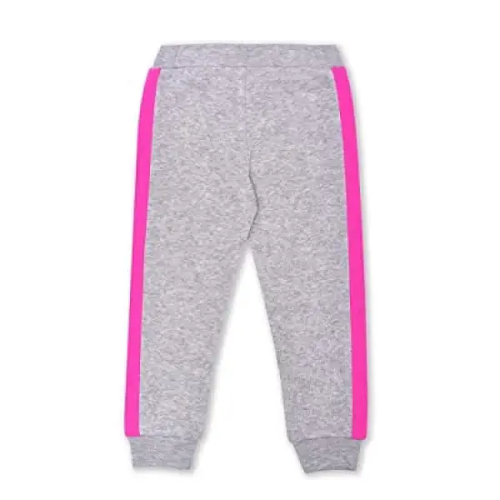Sesame Street Girl's 2-Pack Graphic Pullover Sweatshirt and Taped Jogger Pants Set for toddler image {2}