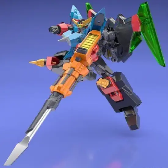 GaoFaiGar Super Mini-Pla Model Kit | The King of Braves GaoGaiGar Final | Bandai Spirits Action figures image {2}