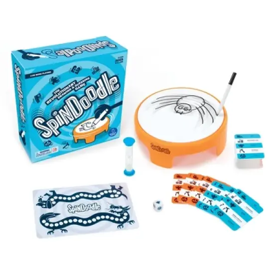 Educational Insights Spindoodle, Draw On A Spinning Board, Perfect For Family Game Night, Ages 8+ image {1}