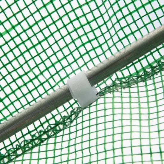 Outsunny Greenhouse Replacement Cover for 11.5' x 10' x 6.5' Walk-in Tunnel PE Hot House Plastic Cover with Zipper Door and 6 Roll Up Windows (Frame Not Included) image {5}