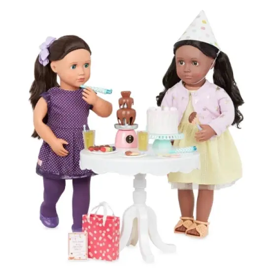 Our Generation Party Time Birthday Sweets Table Accessory Set for 18" Dolls image {3}