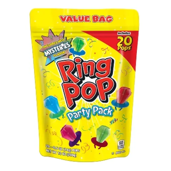 Ring Pop Lollipops and Hard Candy Party Pack - 10oz/20ct image {4}