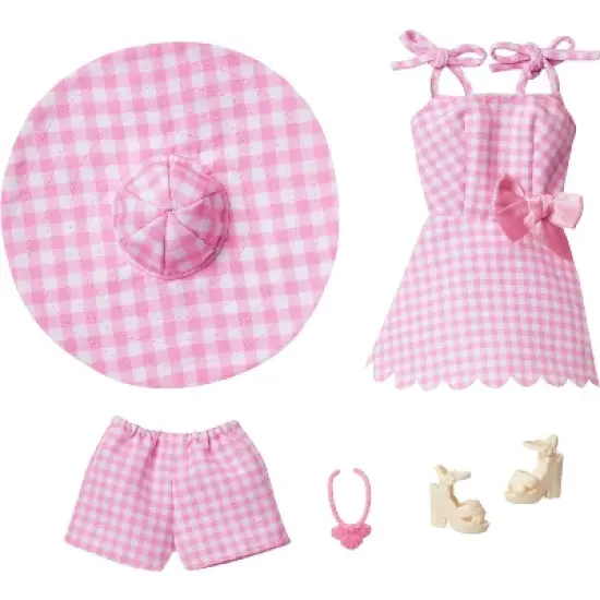Barbie: The Movie Fashion Pack with Three Iconic Film Outfits and Accessories image {4}
