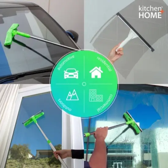 Kitchen + Home Window Washer - 7 Piece Extendable Squeegee Set image {5}