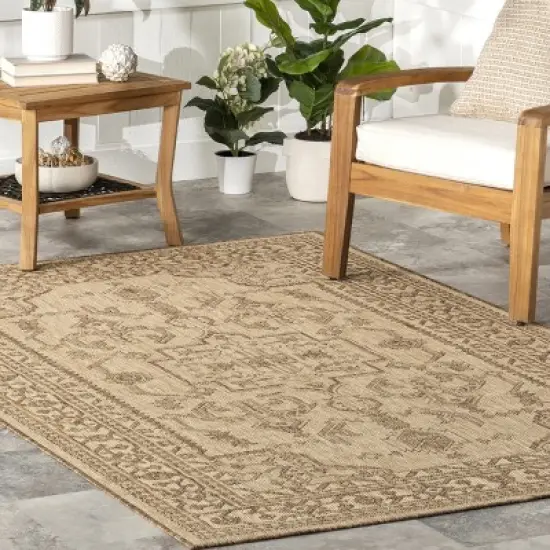 nuLOOM Candace Traditional Vintage Indoor/Outdoor Area Rug image {8}