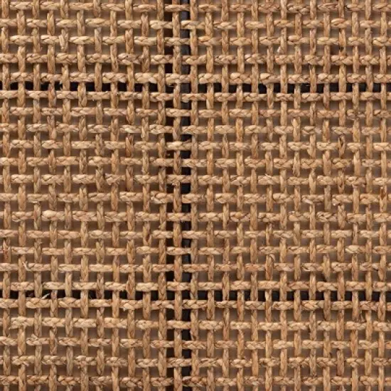 bali & pari Alise Seagrass and Mahogany Wood Headboard image {5}