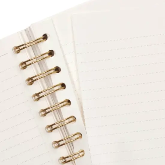 Yoobi Evolve 200pg Ruled Journal 6"x8" Spiral Navy Succulents image {4}