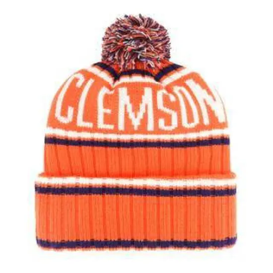 NCAA Clemson Tigers Saskatoon Knit Beanie image {1}