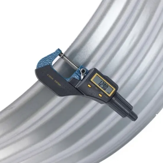 LuxenHome 36in Round Galvanized Steel Raised Garden Bed Planter image {5}