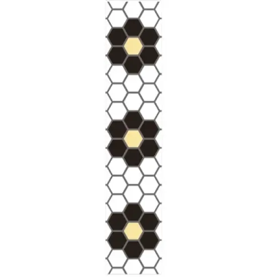Eureka&reg; The Hive Floral Mosaic Deco Trim&reg;, 37 Feet Per Pack, 6 Packs image {2}
