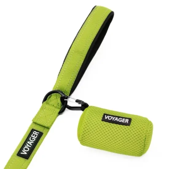 Voyager Adjustable Nylon Collar and Leash Combo for Dogs and Cats image {5}