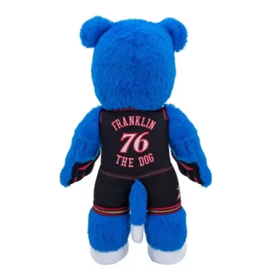 Bleacher Creatures Philadelphia 76ers Franklin Hardwood Classics 10" Mascot Plush Figure (Black Uniform) image {4}