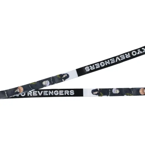 Tokyo Revengers Lanyard Anime Manga Manji Gang Breakaway ID Badge Holder with 2" Rubber Charm image {3}