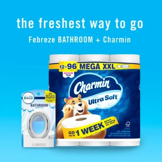 Febreze Luxe Bathroom Air Freshener - Cuddle Weather - 0.25 fl oz image {8}