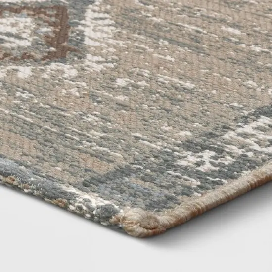 5'x7' Sunset Moroccan Tapestry Rectangular Woven Outdoor Area Rug Light Brown - Opalhouse&trade; image {2}