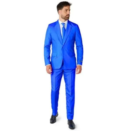 Suitmeister Men's Solid Color Party Suit image {9}