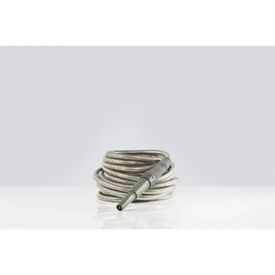 BERNINI 50' Expanding Metal Garden Hose Silver image {6}
