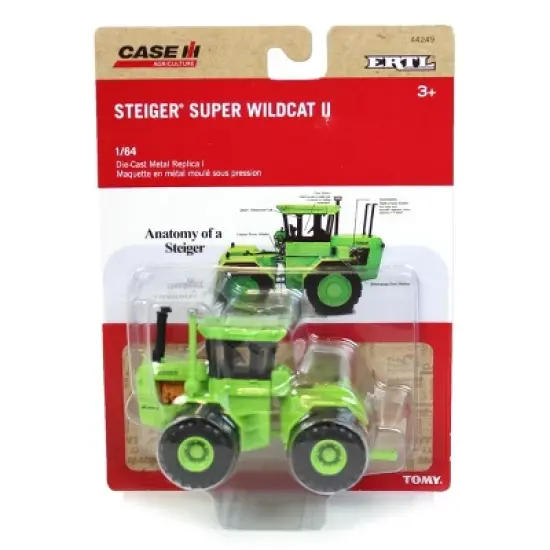 ERTL 1/64 Steiger Super Wildcat II 4WD Tractor With Duals 44249 image {4}