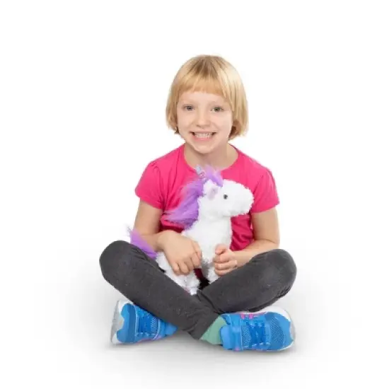 Melissa & Doug Misty Unicorn Stuffed Animal image {3}