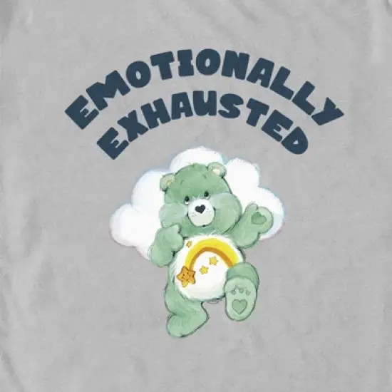 Men's Care Bears Emotionally Exhausted T-Shirt image {1}