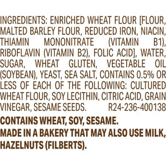 Sara Lee Artesano Hamburger Buns - 19oz/8ct image {5}