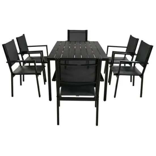 High-quality Steel Outdoor Table and Chair Set, Suitable for Patio, Balcony, Backyard image {3}