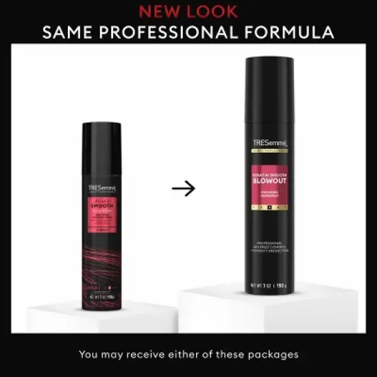 Tresemme Keratin Smooth Weightless Anti-Frizz Finishing Spray Flexible Hold Hair Treatment - 7oz image {2}