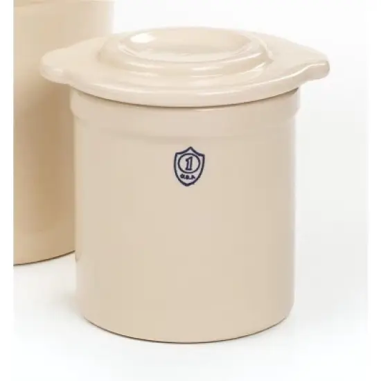 Ohio Stoneware Ceramic Lid Cover for Pickling Fermenting Crocks image {3}